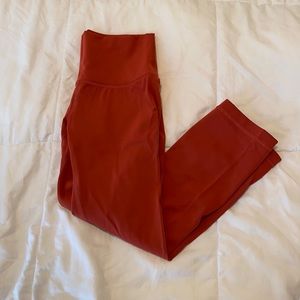 Orange lululemon wunder unders